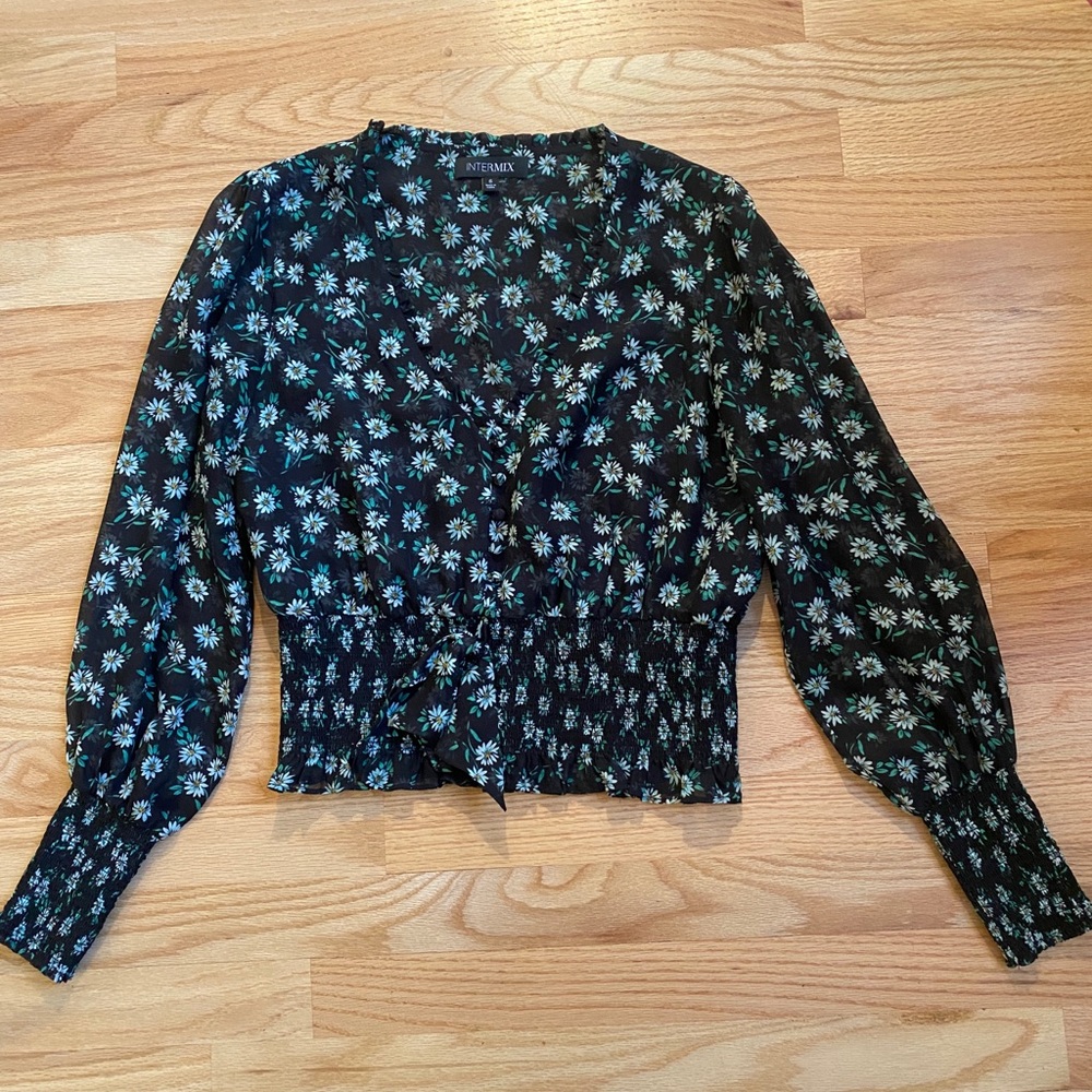 Intermix floral top